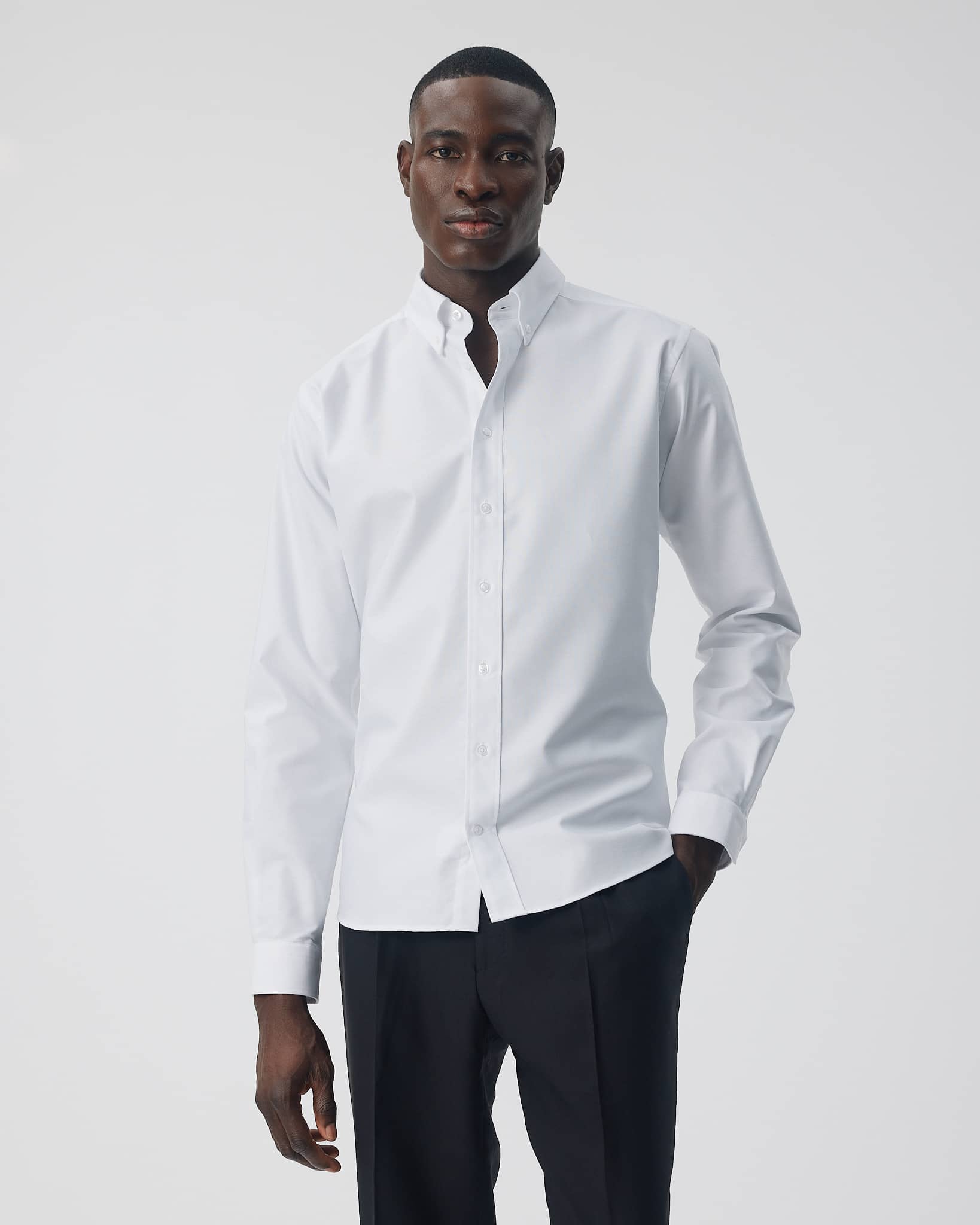 Model: 193 cm/84 kg in Slim L Long (41-42)