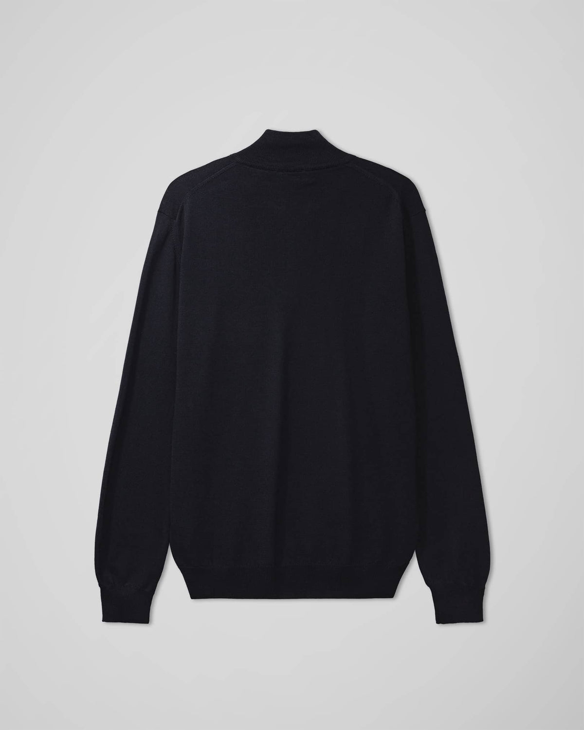 The Merino Quarter Zip | navy merinould quarter zip set bagfra fra BARONS