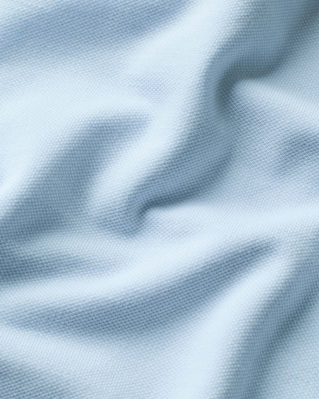 Light blue piqué fabric