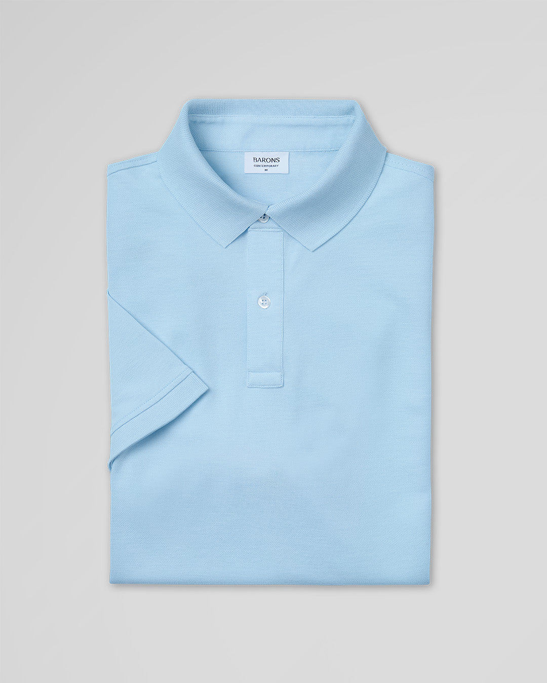 The Ambassador Polo | Light blue packshot